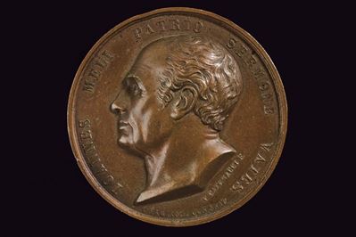 Giovanni Meli, Medaglia commemorativa di Ferdinando II, Regno delle Due Sicilie