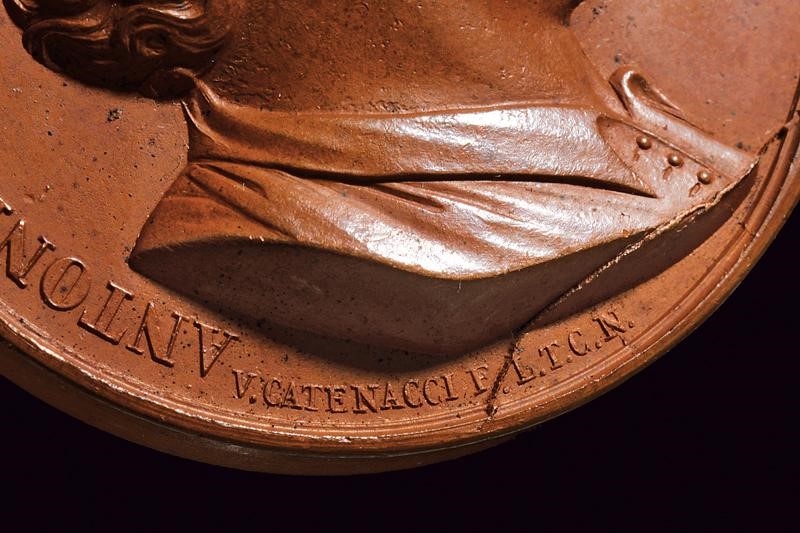 Genovesi, Medaglia commemorativa di Ferdinando II (Regno delle Due Sicilie), 1830