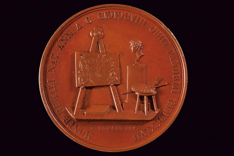 Medaglia di Pietro Novelli, Ferdinando II, Regno delle Due Sicilie, 1830-40