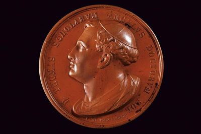 Ferdinando II, Medaglia commemorativa di San Tommaso d'Aquino, Regno delle Due Sicilie, 1830