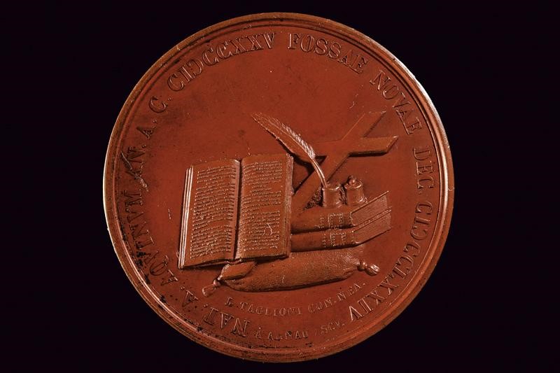 Ferdinando II, Medaglia commemorativa di San Tommaso d'Aquino, Regno delle Due Sicilie, 1830