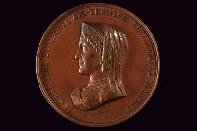 Regno delle Due Sicilie, Medaglia di Maria Cristina di Borbone (1841)