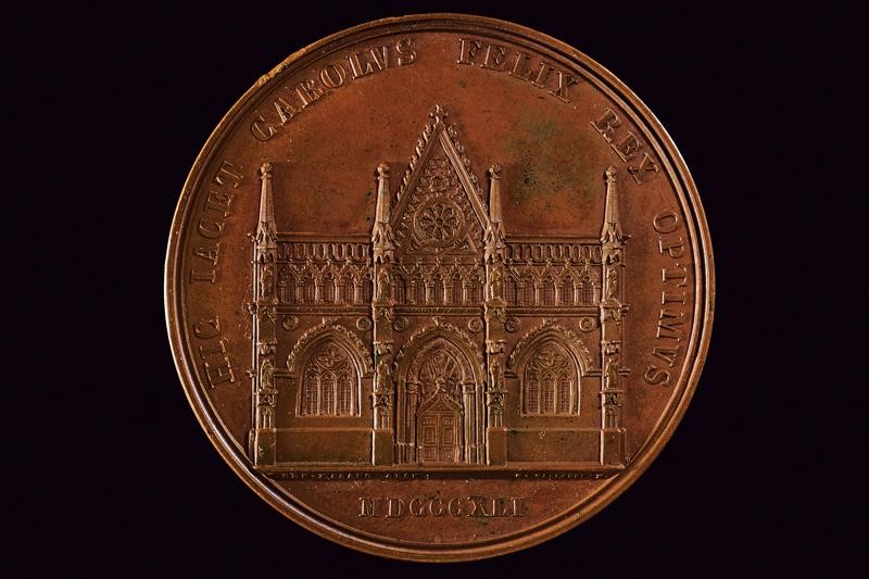 Regno delle Due Sicilie, Medaglia di Maria Cristina di Borbone (1841)