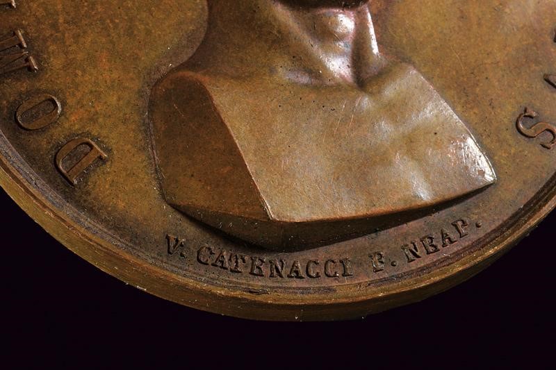 Medaglia commemorativa di Domenico Cotugno, Ferdinando I, Regno delle Due Sicilie, 1824