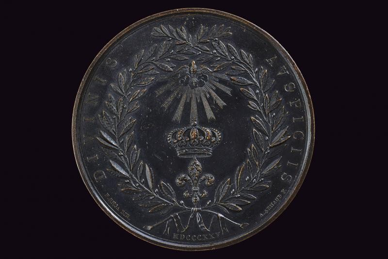 Medaglia commemorativa per l'incoronazione di Francesco I, Regno delle Due Sicilie (1825)