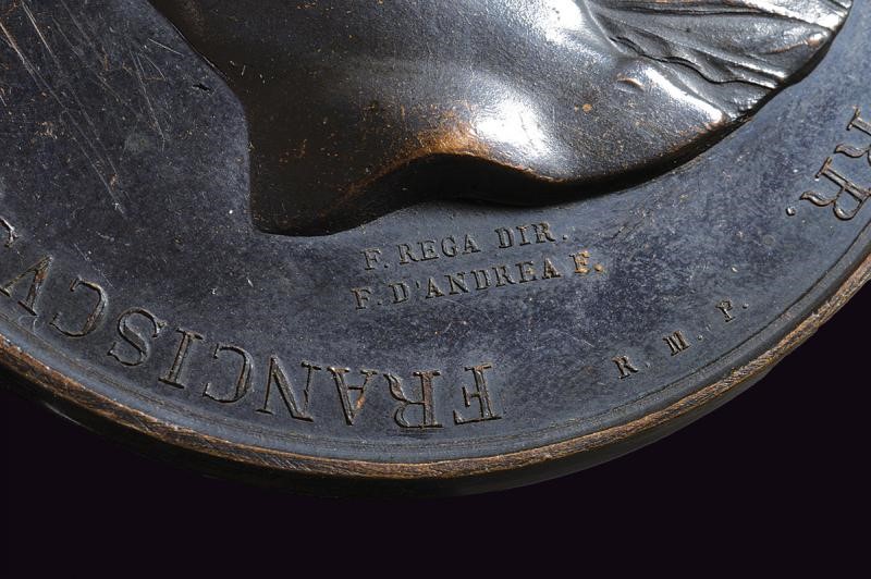 Medaglia commemorativa per l'incoronazione di Francesco I, Regno delle Due Sicilie (1825)