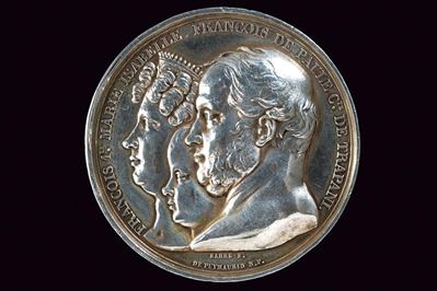 Medaglia dei Borbone, Convegno di Grenoble, Regno delle Due Sicilie, 1829