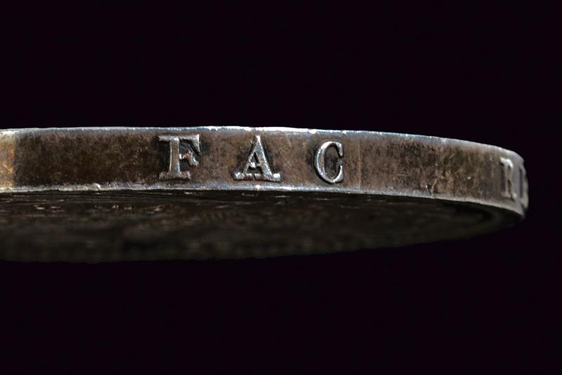 Francesco I, Medaglia per la seconda visita dei reali alla zecca di Parigi (1830, Regno delle Due...
