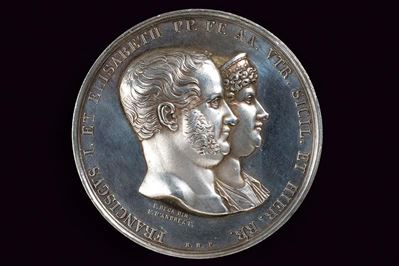 Regno delle Due Sicilie, Medaglia per l'incoronazione di Francesco I (1825-30)