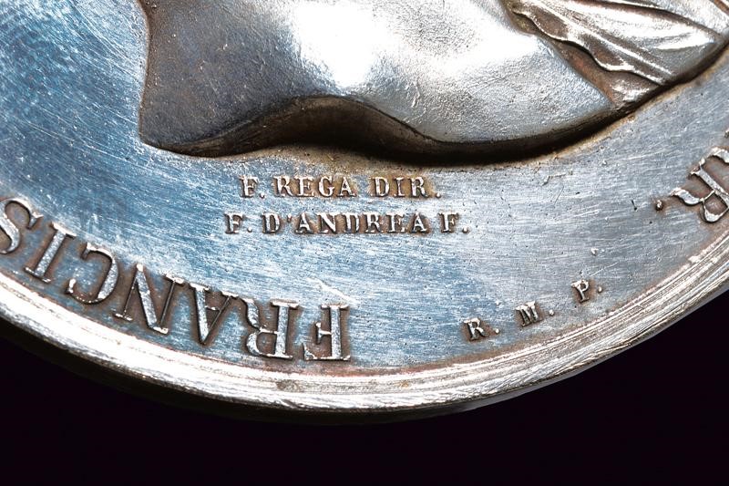 Regno delle Due Sicilie, Medaglia per l'incoronazione di Francesco I (1825-30)