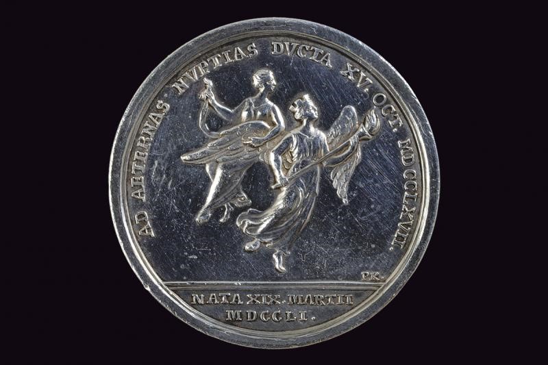 Medaglia commemorativa di Ferdinando IV, Argento, Vienna, 1767