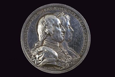 Medaglia commemorativa, Incoronazione dell'imperatore d'Austria Leopoldo II, Vienna, 1790