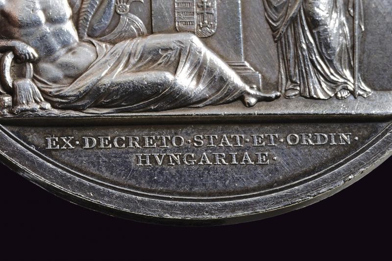 Medaglia commemorativa, Incoronazione dell'imperatore d'Austria Leopoldo II, Vienna, 1790