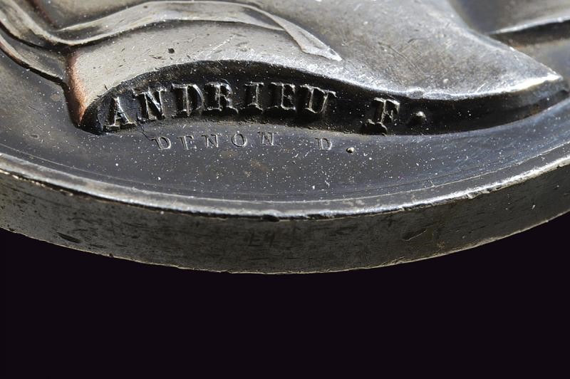 Medaglia commemorativa per le Nozze di Napoleone e Maria Luigia d'Austria, 1810, argento, diametr...