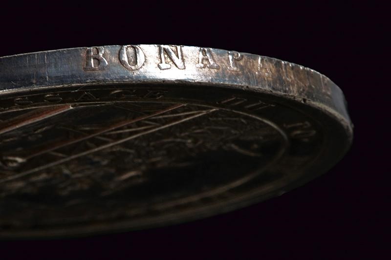 Medaglia commemorativa del Passaggio del Po, Adda e Mincio, Francia, 1796, diametro 4.2 cm