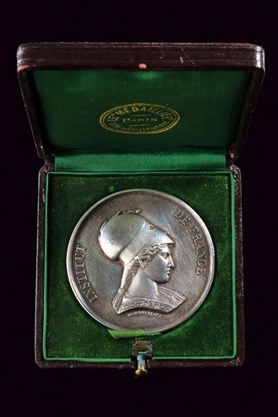 DUMAREST, Medaglia d'argento dedicata a Jules Massenet, 1878