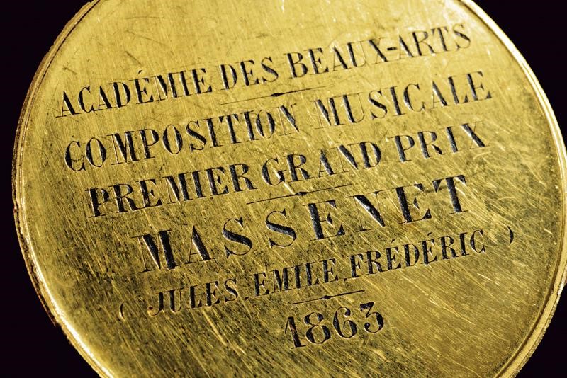 Massenet, Medaglia d'Oro per la Composizione Musicale