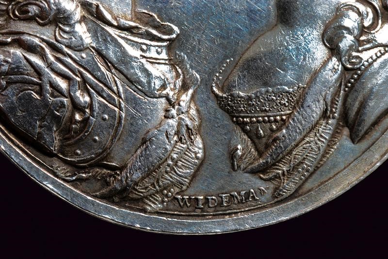 Medaglia commemorativa del matrimonio fra Pietro Leopoldo e Maria Lodovica, Austria, 1765