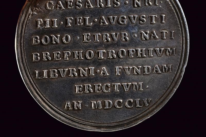 Quattro medaglie in argento, XVII - XIX secolo, varie provenienze