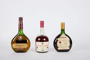 Selezione Armagnac e Cognac (3 Bt)