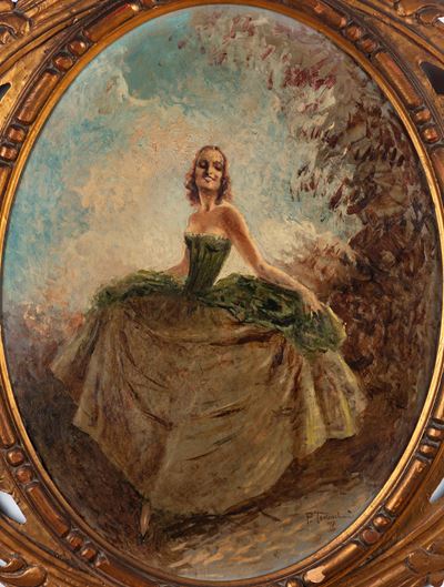 Al parco, olio su compensato, 1931