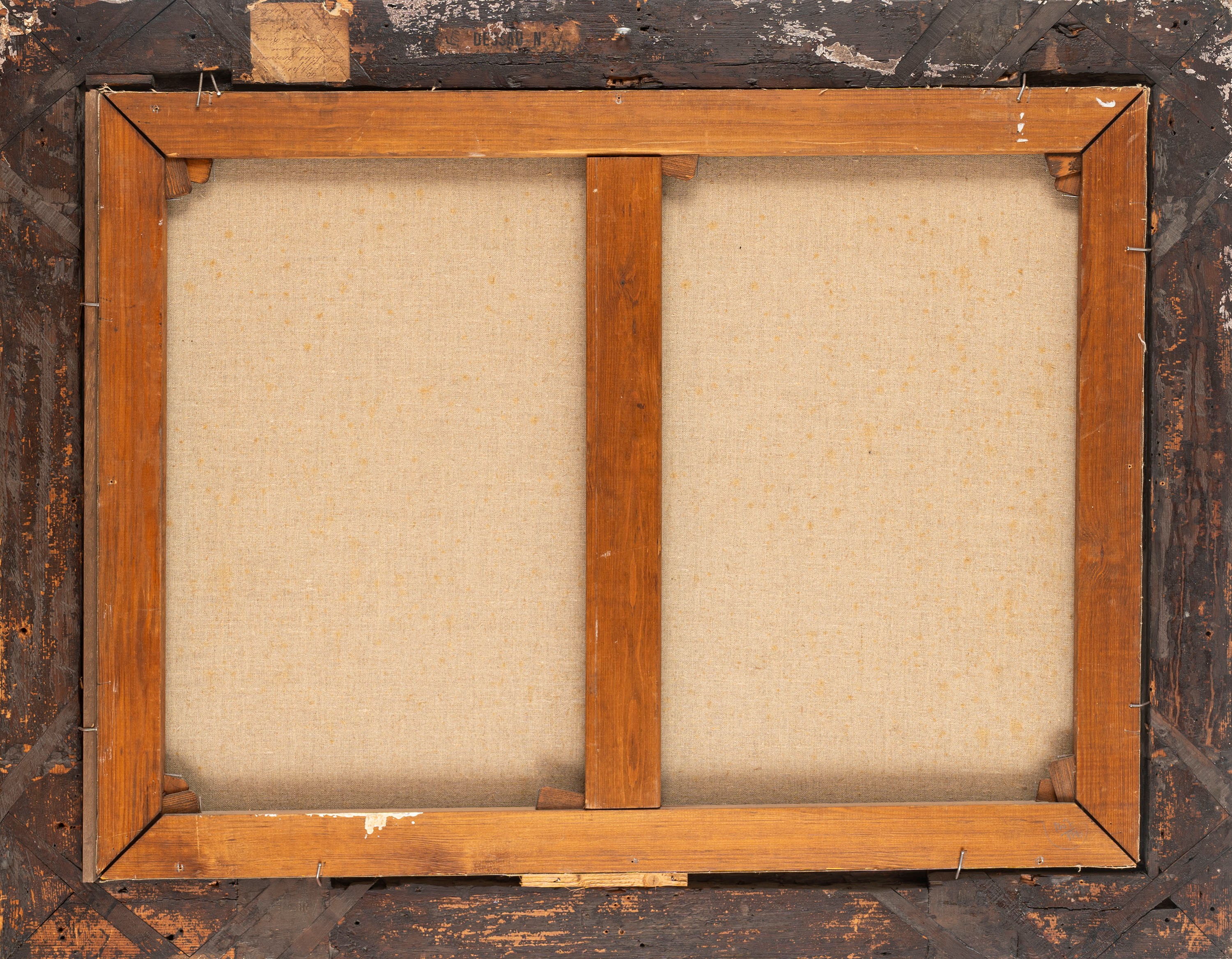 Capriccio architettonico con figure mitologiche