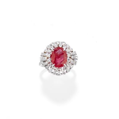 Anello con Rubino Burma