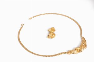 Parure con orecchini