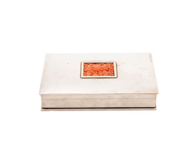 ☼scatola con Miniatura in Corallo