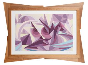 Linee forza di paesaggio + sensazione di ametista