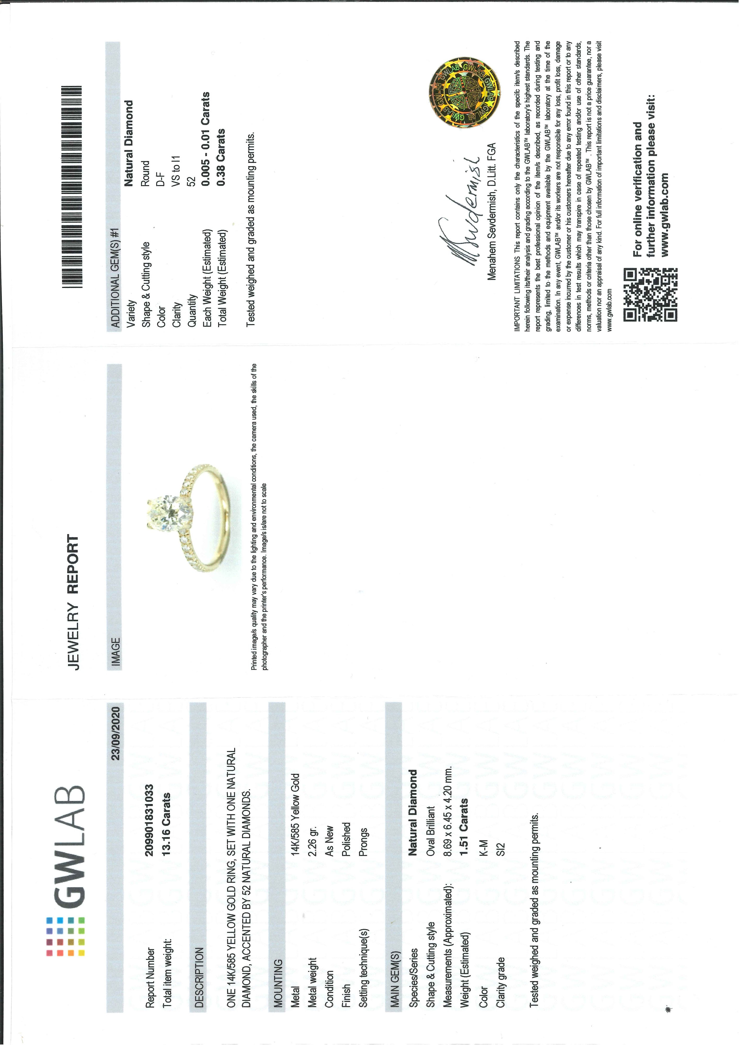 Anello con Diamanti