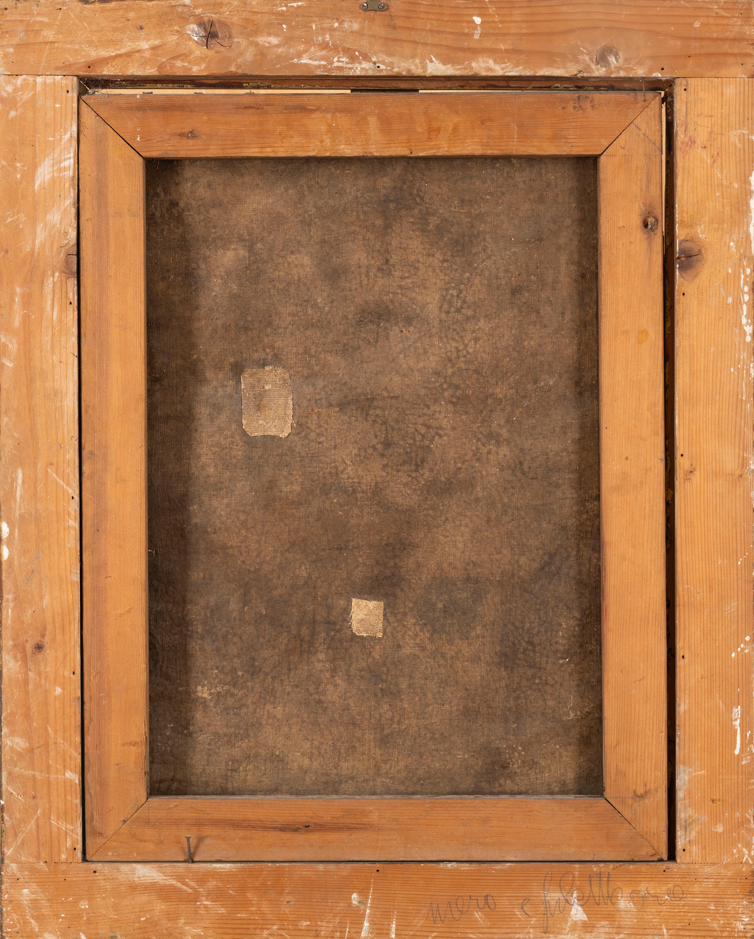 Ritratto di uomo a mezzo busto con colletto di pizzo