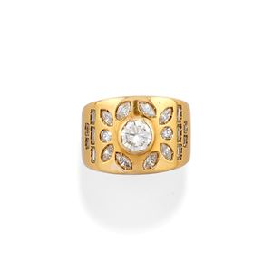  - Anello con diamanti