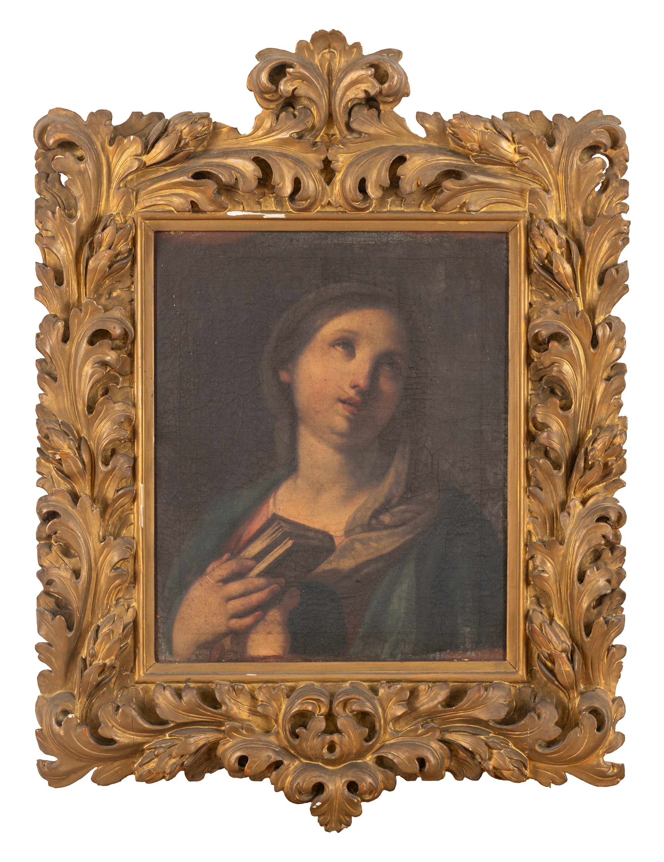 Scuola Veneta, Secolo XVIII - Paolo Rotari, Vergine annunciata, olio su tela