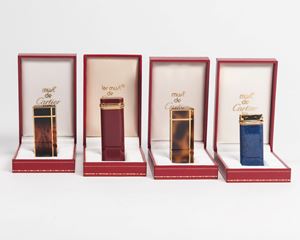 Lotto composto da quattro accendini