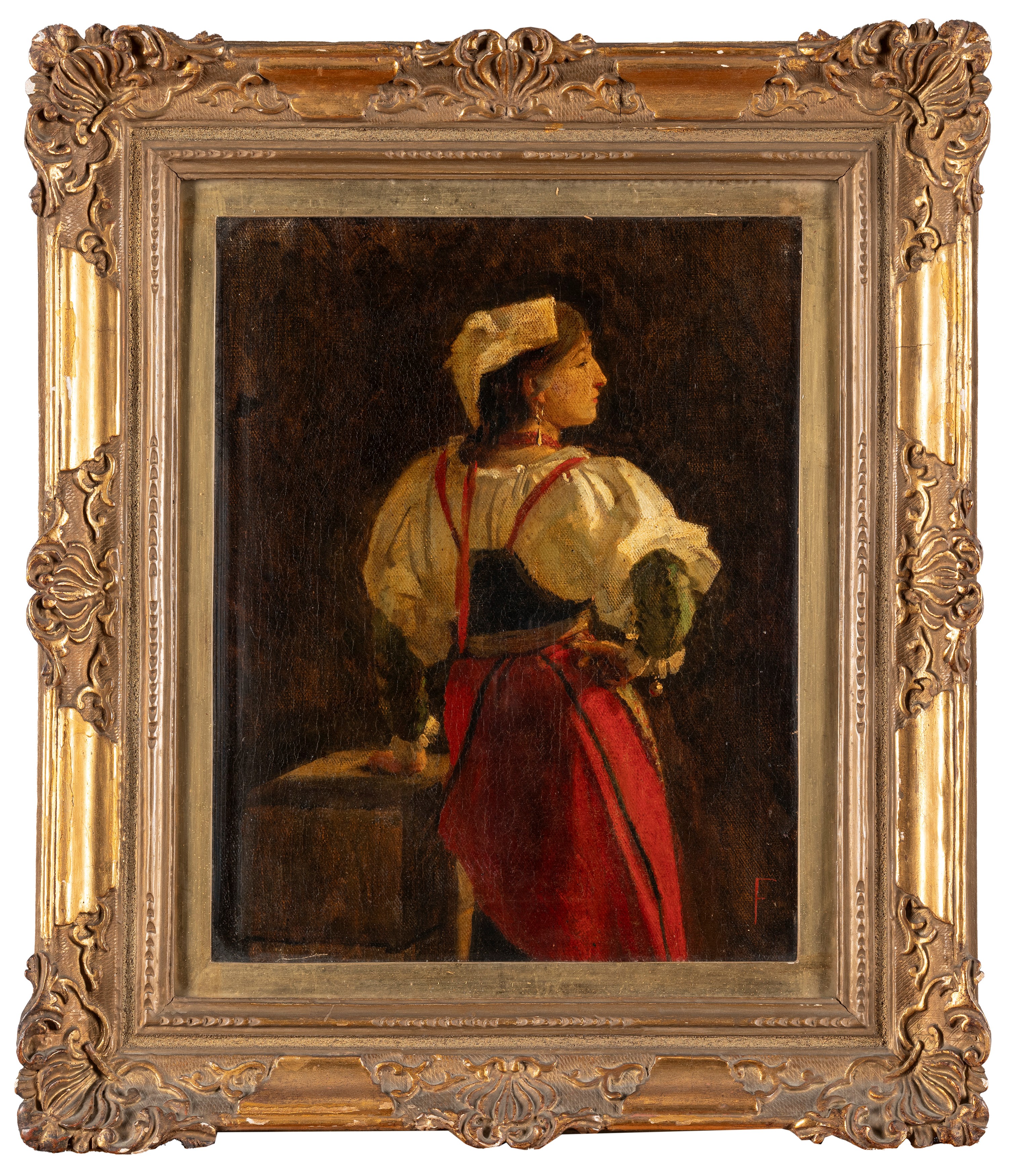 Federico Faruffini - Popolana