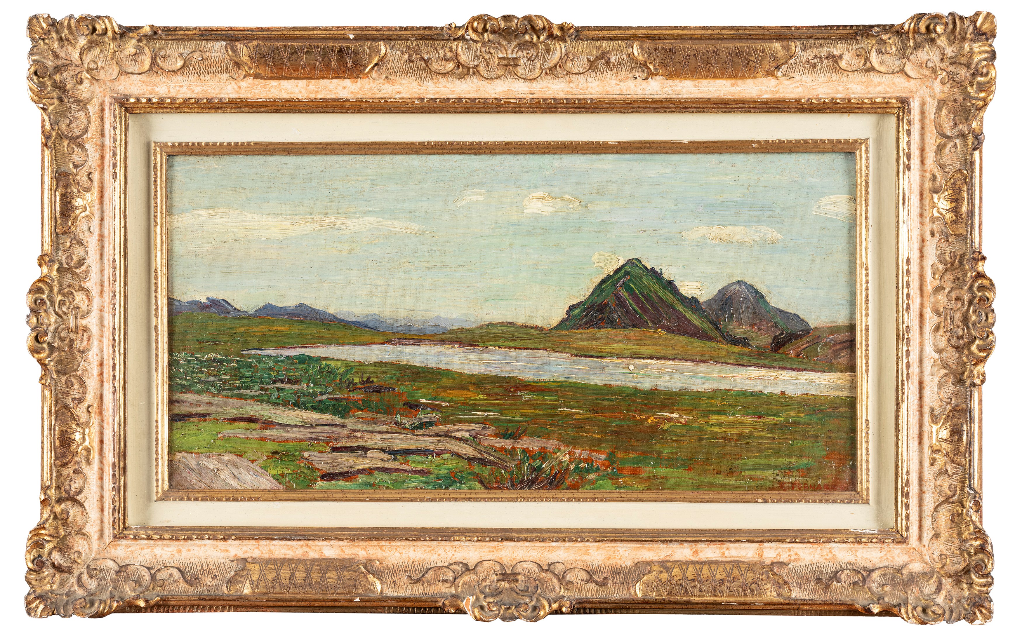 Carlo Fornara - Il Lago di Pane Latte (o Mattinata sulle Alpi)