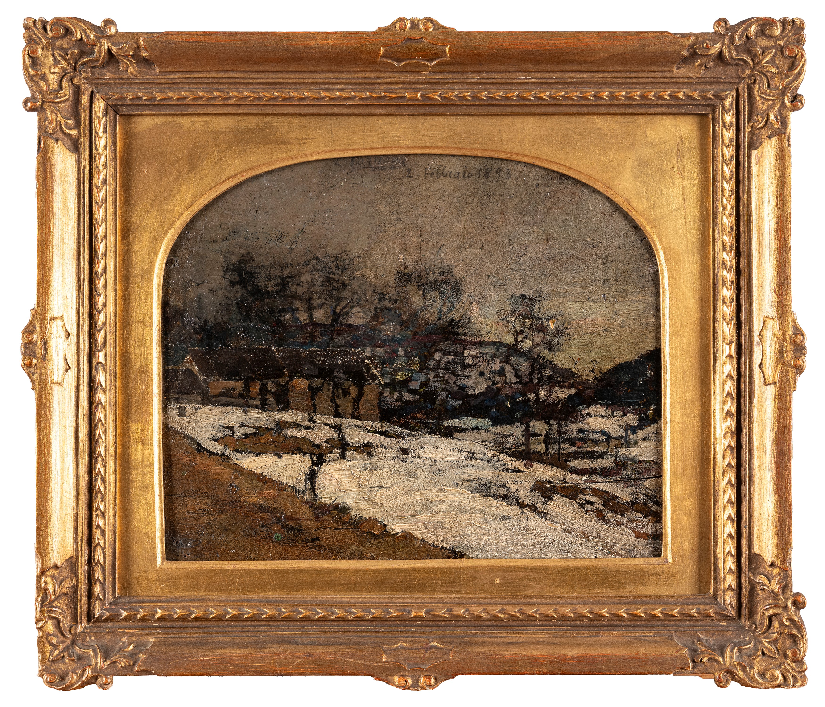 Carlo Fornara - Il Quadrante della Mia Vita - 2 Febbraio 1893 (o Paesaggio Vigezzino)