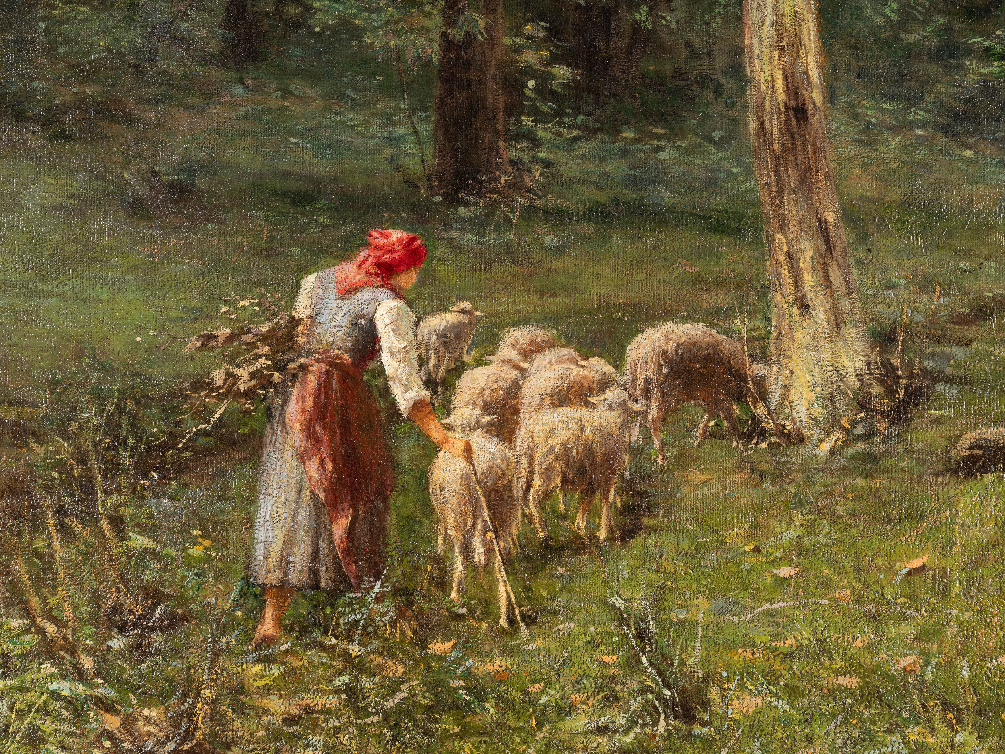 Achille Tominetti - Ritorno dal Pascolo