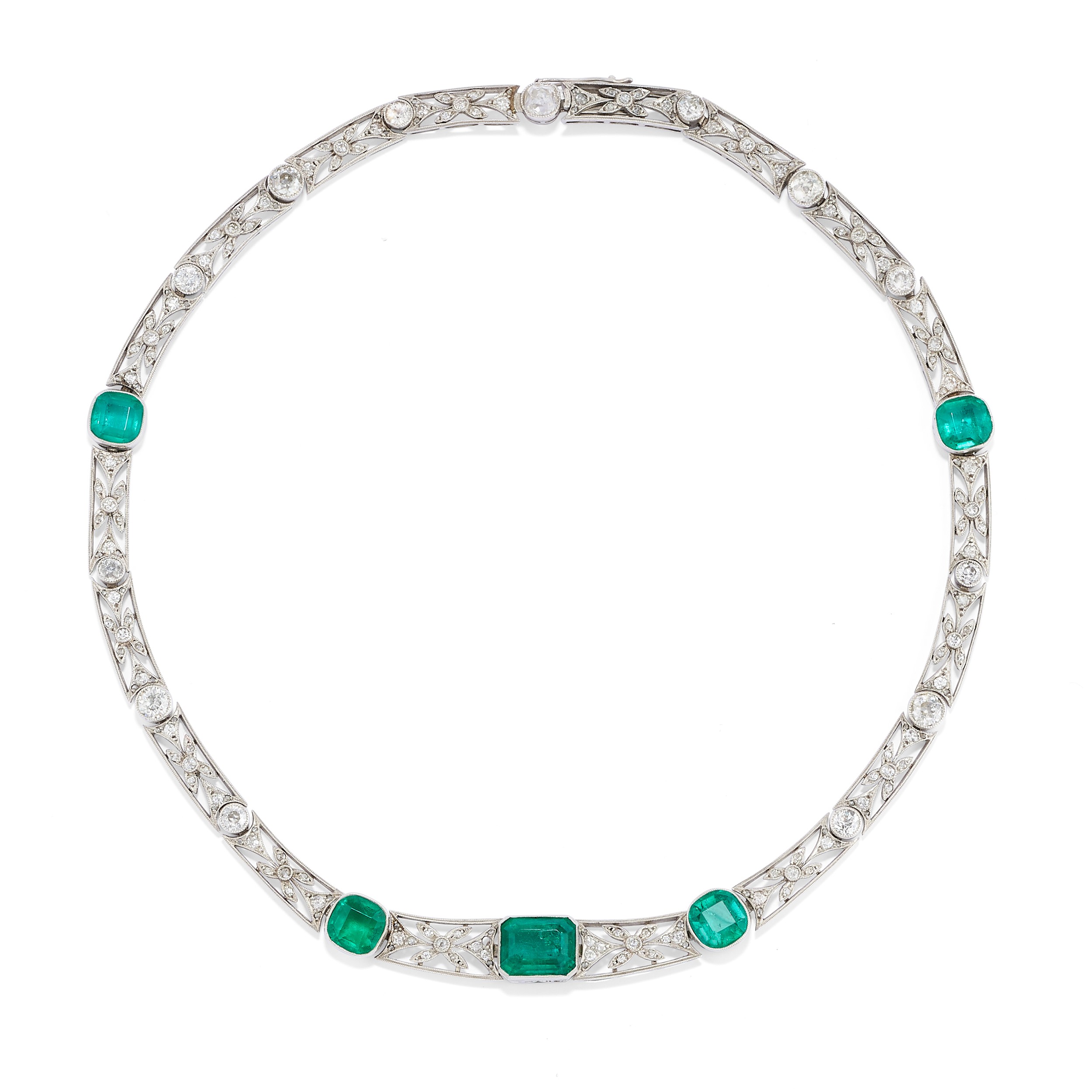 Demi Parure con Smeraldi