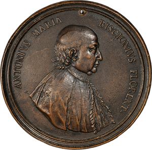 Medaglia commemorativa di Antonio Maria Biscioni