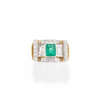 Anello con Smeraldo