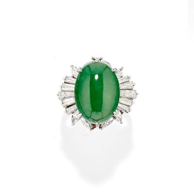 Anello con Giada Giadeite
