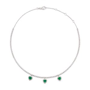 Emerald necklace