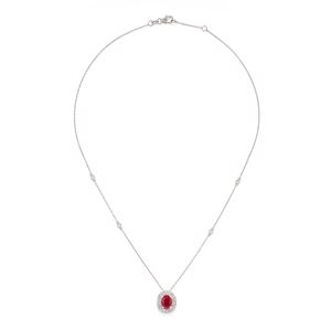 Pendente con rubino