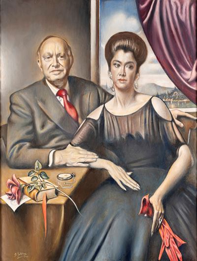 Senza Titolo (ritratto di John e Patricia Kluge)