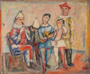 Pajetta Guido - Untitled (maschere)