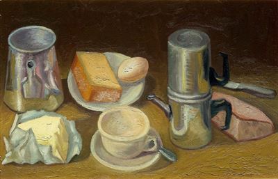 Senza titolo (olio su tavola, 1983)
