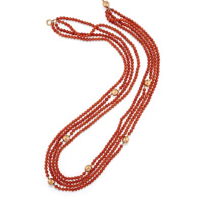 Collana con Corallo