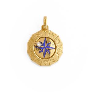 Pendant with zodiac signs